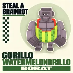 Gorillo Watermelondrillo | Steal a Brainrot