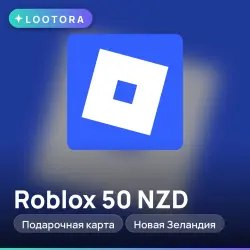 Roblox 50 NZD, подарочная карта роблокс, Новая Зеландия