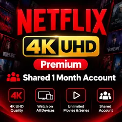 NETFLIX 4K UHD — ПРЕМИУМ-АККАУНТ
