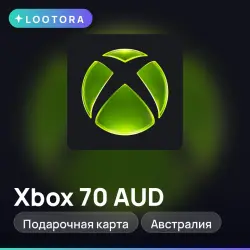 Xbox 70 AUD, подарочная карта иксбокс, Австралия