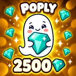 Poply: 2500 гемов — код пополнения, промокод, автовыдача