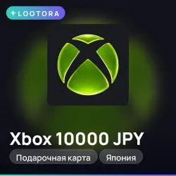 Xbox 10000 JPY, подарочная карта иксбокс, Япония