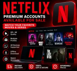Подписка Netflix Premium | Качество HD/4K | Несколько устройств |
