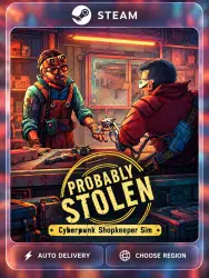 Probably Stolen - Cyberpunk Shopkeeper Sim (Steam Gift)