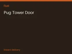 Pug Tower Door #581372339