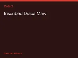 Inscribed Draca Maw #581975735