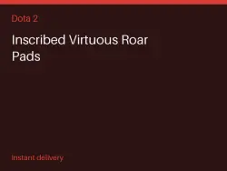 Inscribed Virtuous Roar Pads #582004553