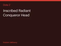 Inscribed Radiant Conqueror Head #582491151