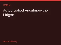 Autographed Andalmere the Litigon #582490345