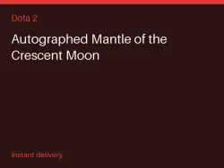 Autographed Mantle of the Crescent Moon #581936825