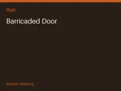Barricaded Door #582494701