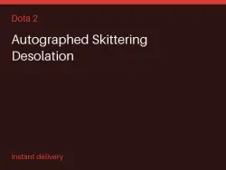 Autographed Skittering Desolation #582491482