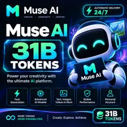 Muse AI — 31B Tokens | Автоматическая выдача 24/7