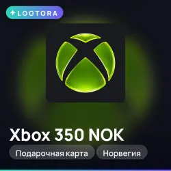 Xbox 350 NOK, подарочная карта иксбокс, Норвегия