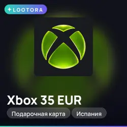 Xbox 35 EUR, подарочная карта иксбокс, Испания