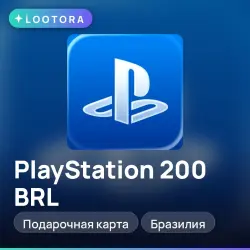 PlayStation Store 200 BRL, подарочная карта псн плейстейшен, Бразилия