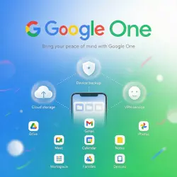 GOOGLE ONE 100 ГБ / 200 ГБ / 2 ТБ — обновление аккаунта на 6 месяцев