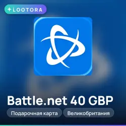 Battle.net 40 GBP, подарочная карта, Великобритания