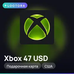 Xbox 47 USD, подарочная карта иксбокс, США