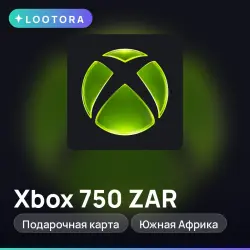 Xbox 750 ZAR, подарочная карта иксбокс, Южная Африка
