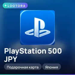 PlayStation Store 500 JPY, подарочная карта псн плейстейшен, Япония