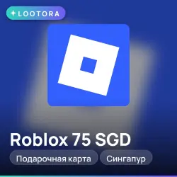 Roblox 75 SGD, подарочная карта роблокс, Сингапур