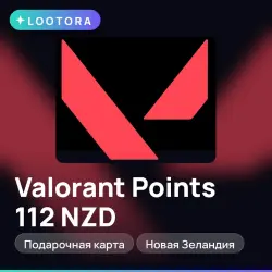 Valorant Points 112 NZD, подарочная карта валорант, Новая Зеландия