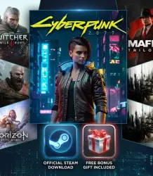 【 Cyberpunk 2077 +TOP GAMES 】【 Steam 】【 OFFLINE MODE 】 Offline activation