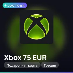 Xbox 75 EUR, подарочная карта иксбокс, Греция