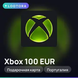 Xbox 100 EUR, подарочная карта иксбокс, Португалия