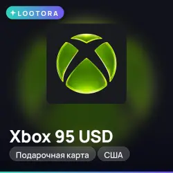 Xbox 95 USD, подарочная карта иксбокс, США
