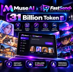 Muse AI 31 Billion Tokens - Полное владение / Личный аккаунт / Мгновенно