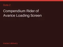 Compendium Rider of Avarice Loading Screen #583350229