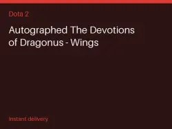 Autographed The Devotions of Dragonus - Wings #583325344