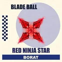 Red Ninja Star | Blade Ball