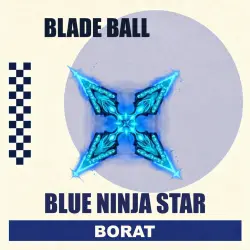 Blue Ninja Star | Blade Ball