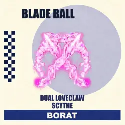 Dual Loveclaw Scythe | Blade Ball
