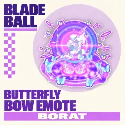 Butterfly Bow Emote | Blade Ball