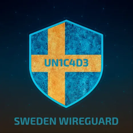 ШВЕЦИЯ WIREGUARD VPN ОТ 1 МЕСЯЦА