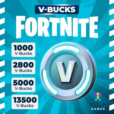 Fortnite 5000 V-Bucks Ключ ВБАКС