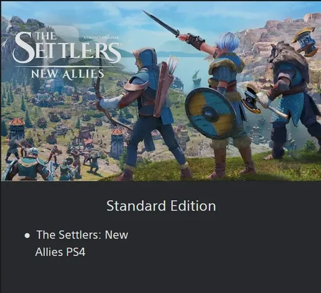 The Settlers: New Allies PS4/PS5 ТУРЦИЯ