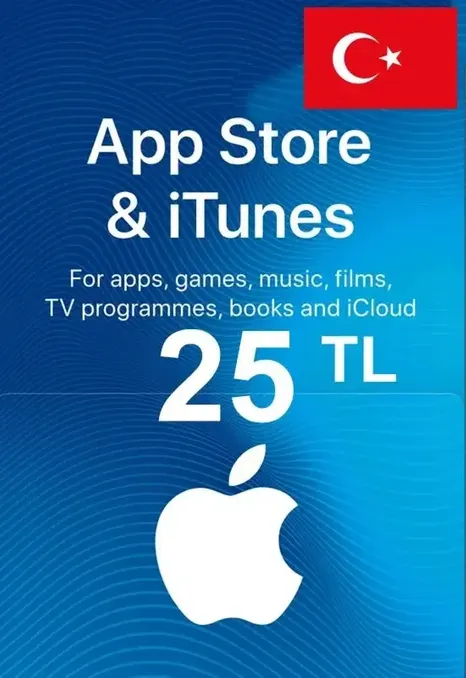 App Store & iTunes Подарочная Карта 500 TRY Турция