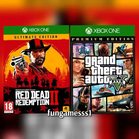 RDR 2 + GTA 5 XBOX АККАУНТ