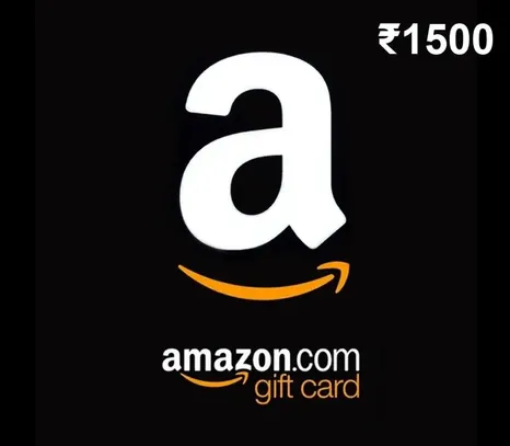Amazon 1500 INR Gift Card Official Ключ Индия