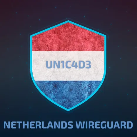 НИДЕРЛАНДЫ WIREGUARD VPN ОТ 1 МЕСЯЦА