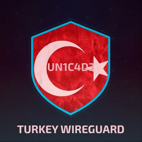 ТУРЦИЯ WIREGUARD VPN ОТ 1 МЕСЯЦА