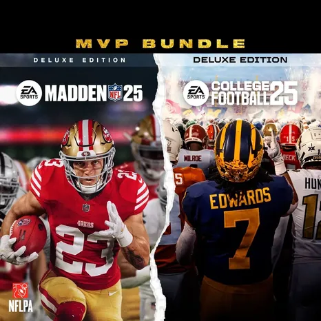 EA MVP Bundle Madden NFL 25 Deluxe Edition College Football 25 Deluxe Edition PSN PS4 PS5