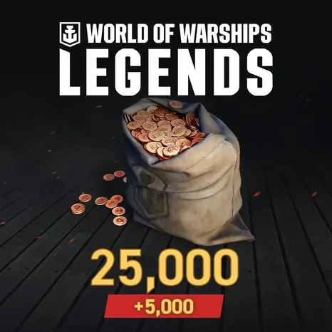 World of Warships: Legends - 30,000 Doubloons PS5 PSN