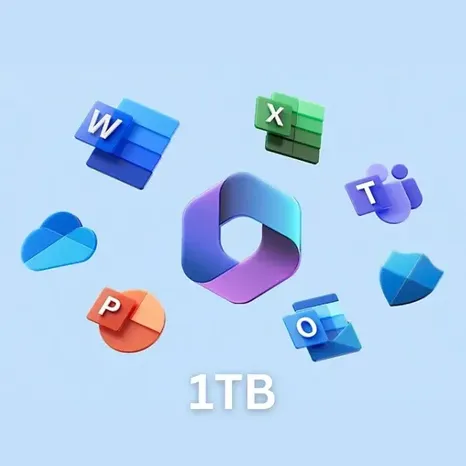 1 ТБ ОФИС 365, 5 ПК MAC/WIN/ANDROID, 1YEARS