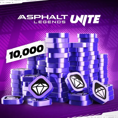 Asphalt Legends UNITE - Vault of Diamonds - 10,000 PSN